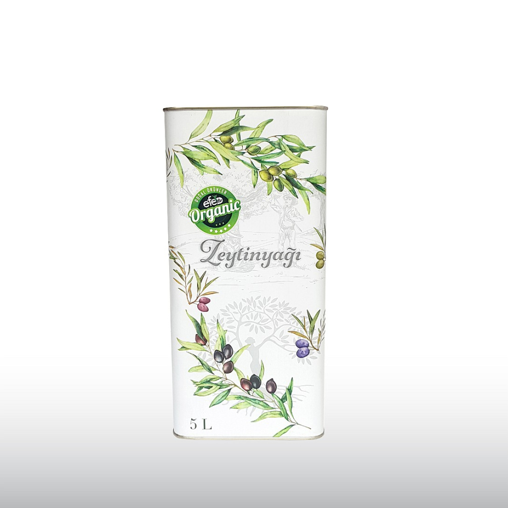 Efe Organic Ultra Natural Sızma Zeytinyağı 5 Lt Teneke